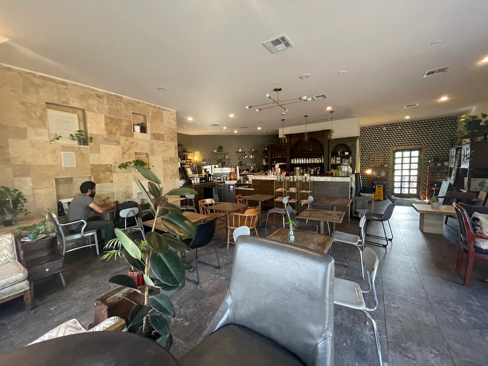 The Doshi House in Houston, specialty coffee cafe