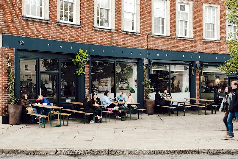 The Exploding Bakery Cafe in Exeter — specialty coffee cafe