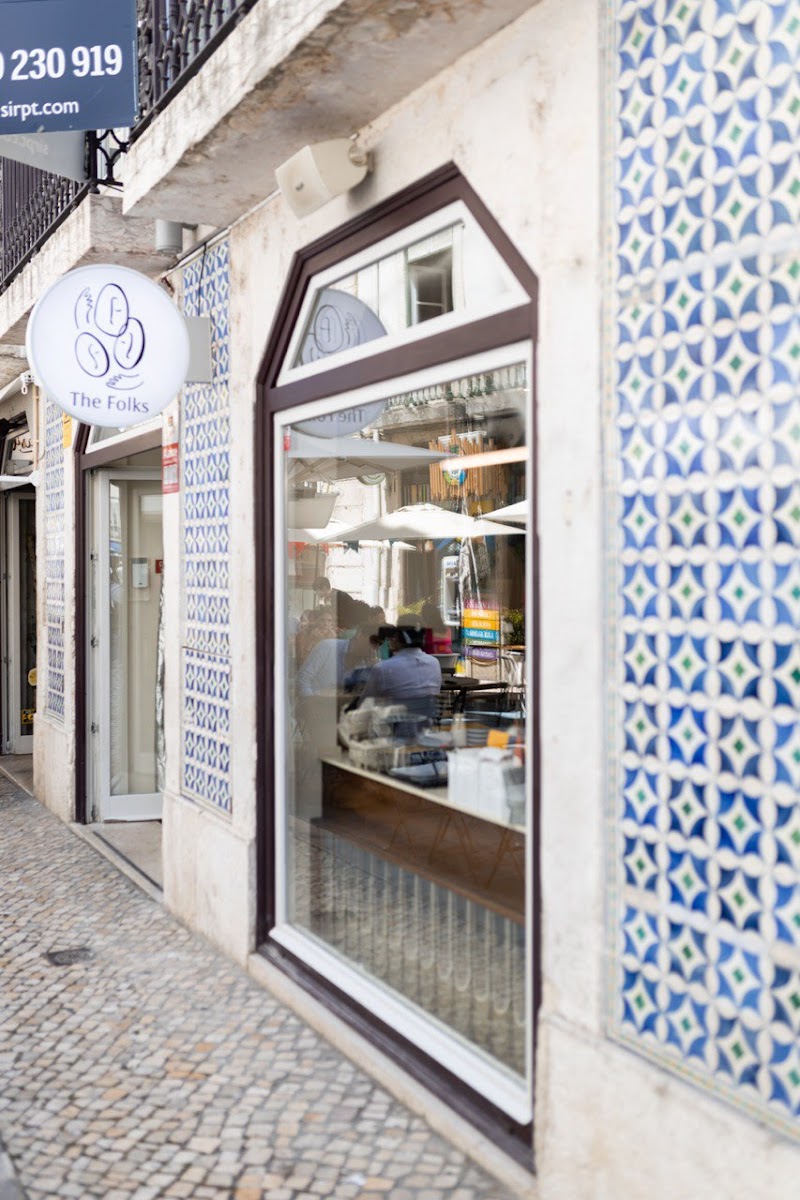 The Folks Blue Street in Lisbon — specialty coffee cafe