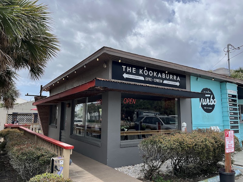 The Kookaburra Beachside in Saint Augustine — specialty coffee cafe