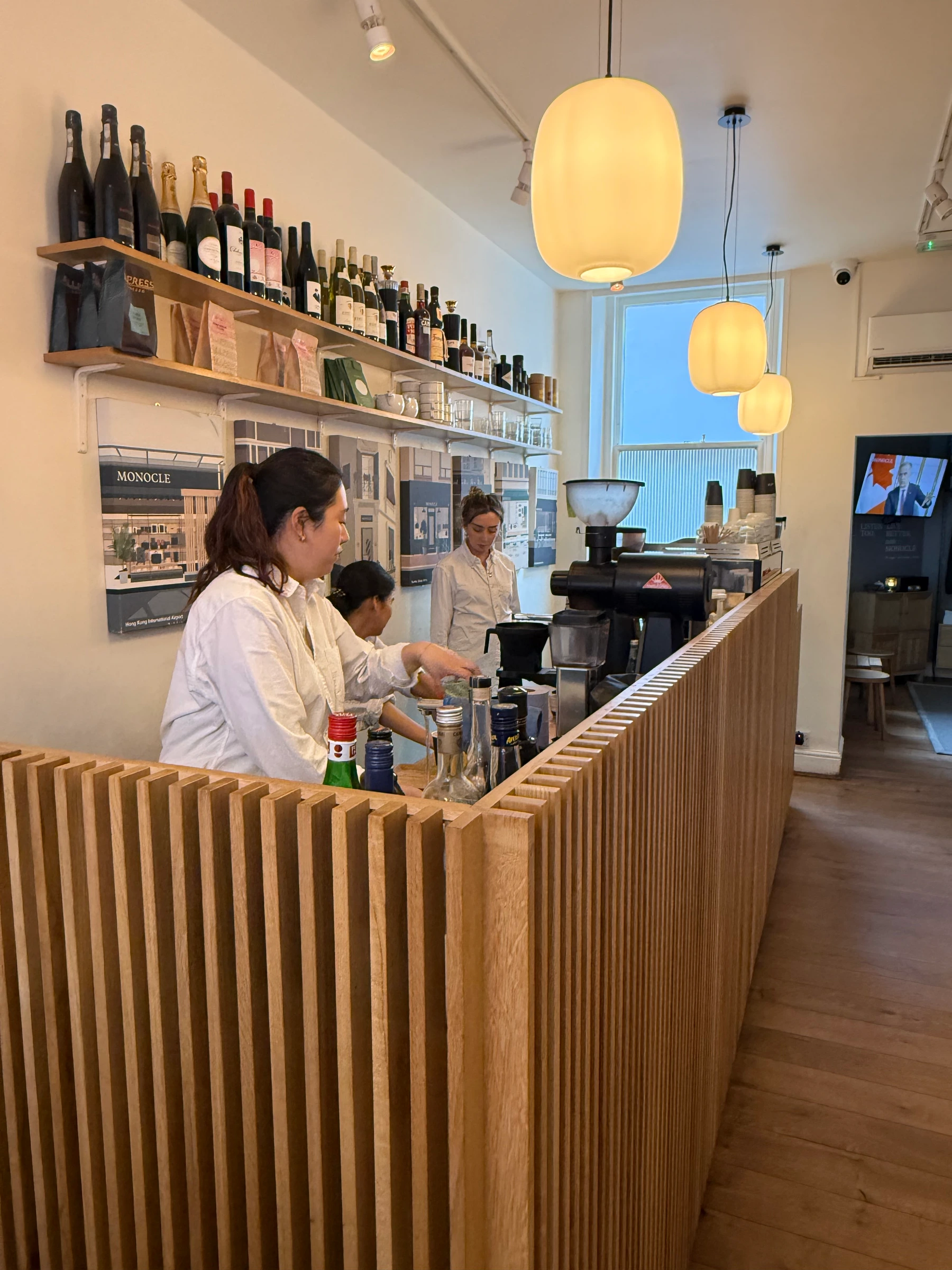 The Monocle Café Marylebone branch detail 2