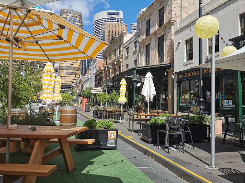The Rocks Cafe in Sydney, specialty coffee cafe