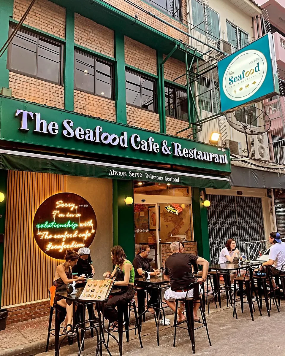 The Seafood Cafe & Restaurant in Bangkok, specialty coffee cafe