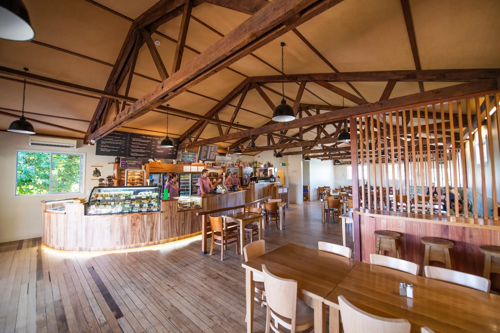 the shire's rest cafe, film-set cafe in matamata