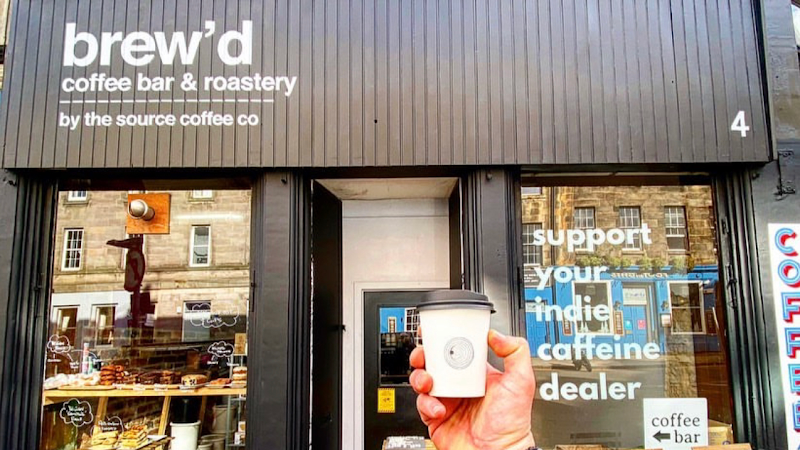 the source coffee roasters in Edinburgh — specialty coffee roaster