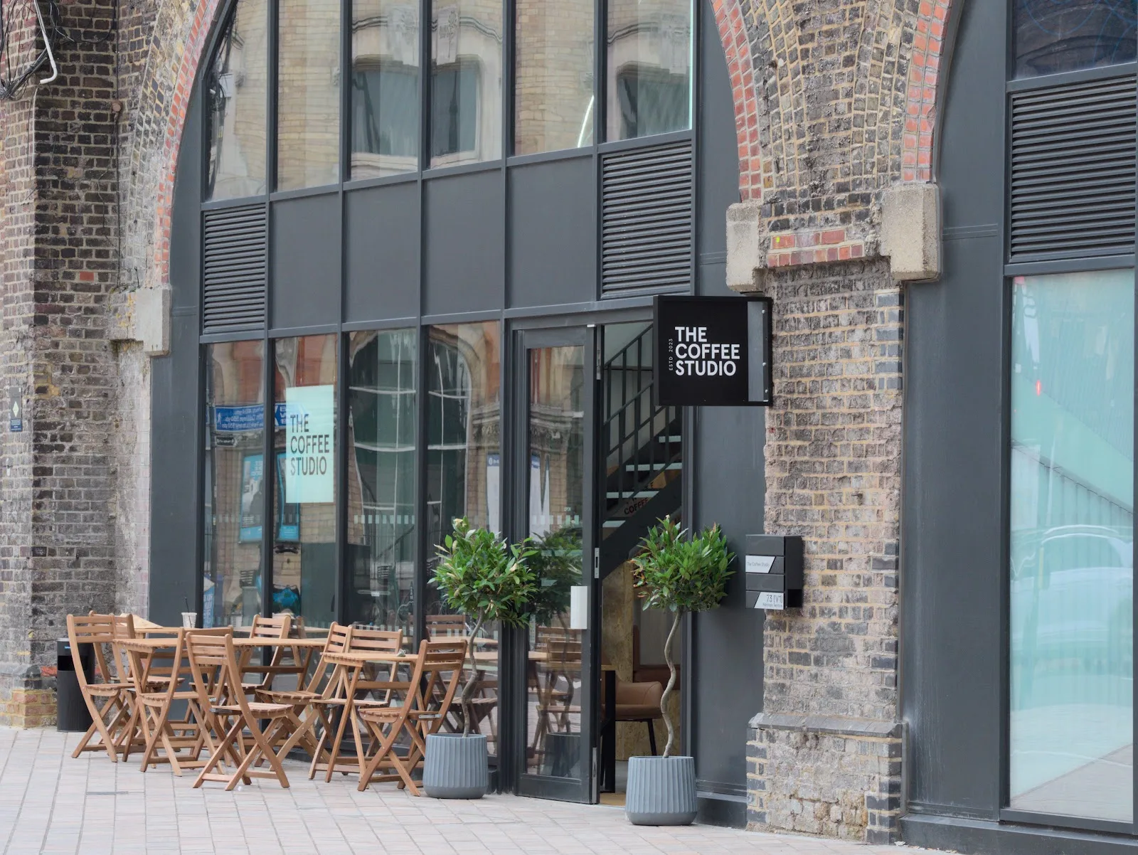 The Studio Cafe in Boston, specialty coffee cafe