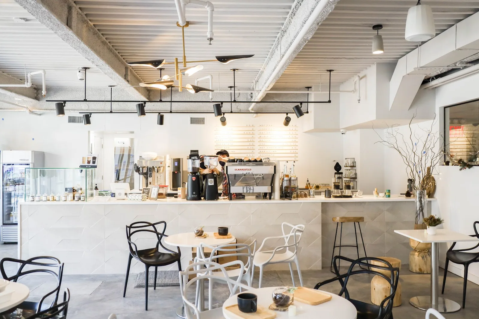 The Well Coffee in New York City, specialty coffee cafe