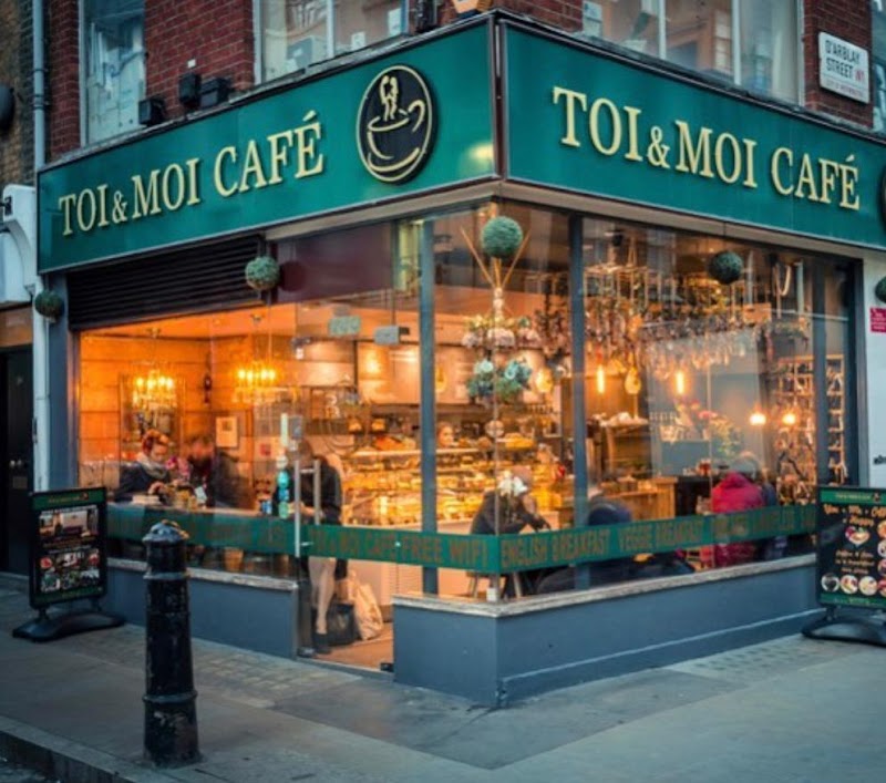 Toi & Moi Cafe in London — specialty coffee cafe