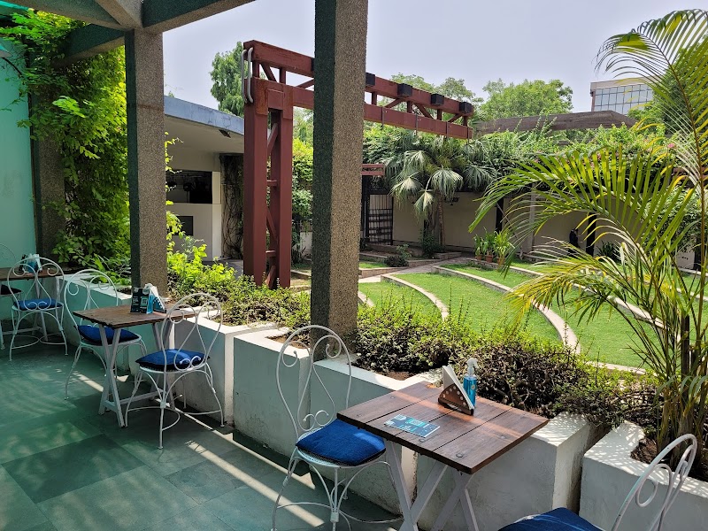 Triveni Terrace Cafe in New Delhi — specialty coffee cafe