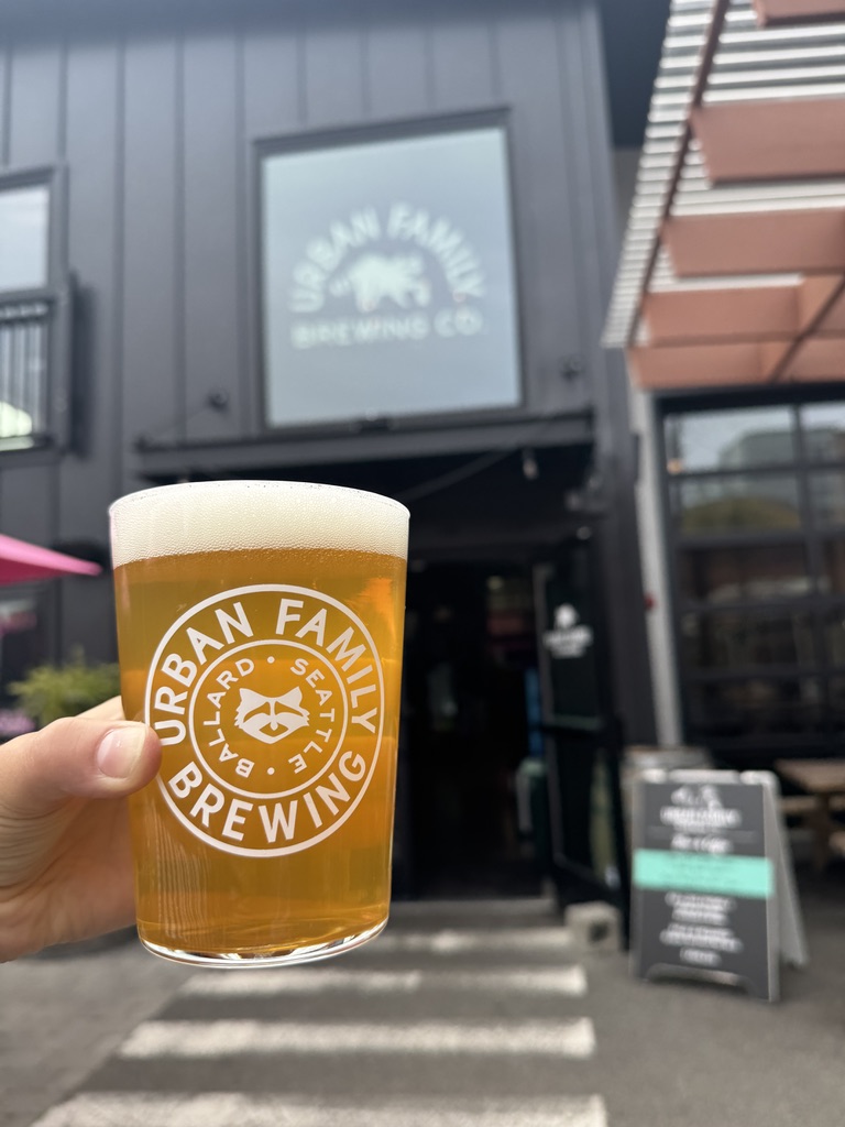 Urban Family Brewing Co. in Seattle, specialty coffee cafe