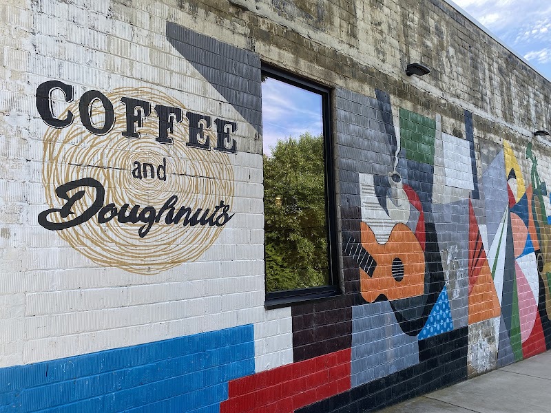Vortex Doughnuts in Asheville, specialty coffee cafe