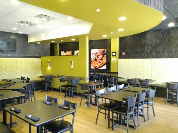 Waffles, INCaffeinated, South Side in Pittsburgh, specialty coffee cafe