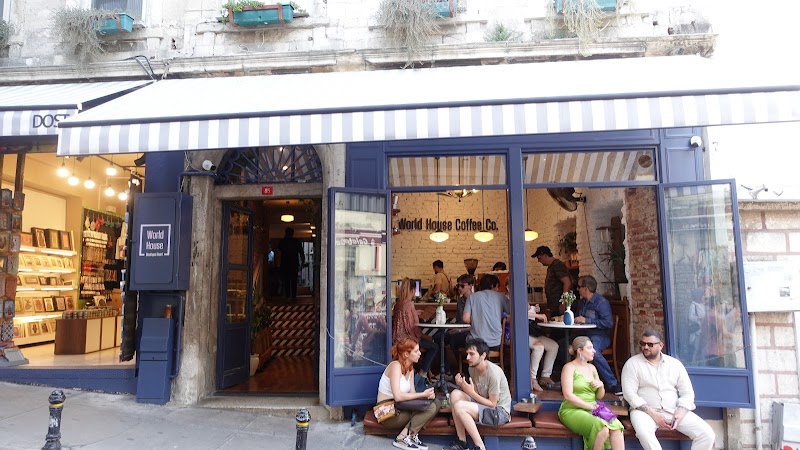 World House Coffee Co. in Istanbul — specialty coffee cafe